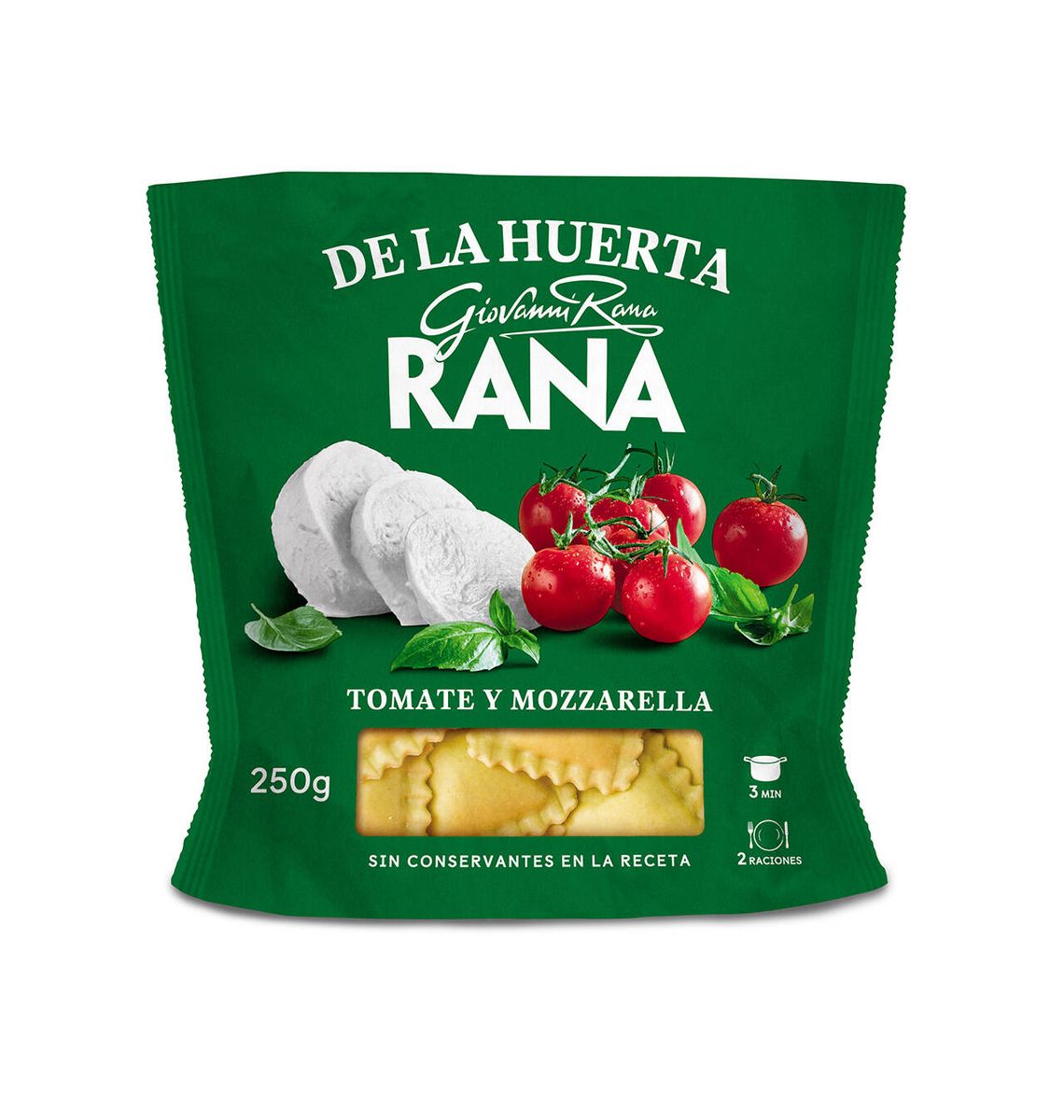 RAVIOLI RANA TOM/MOZZ 250g