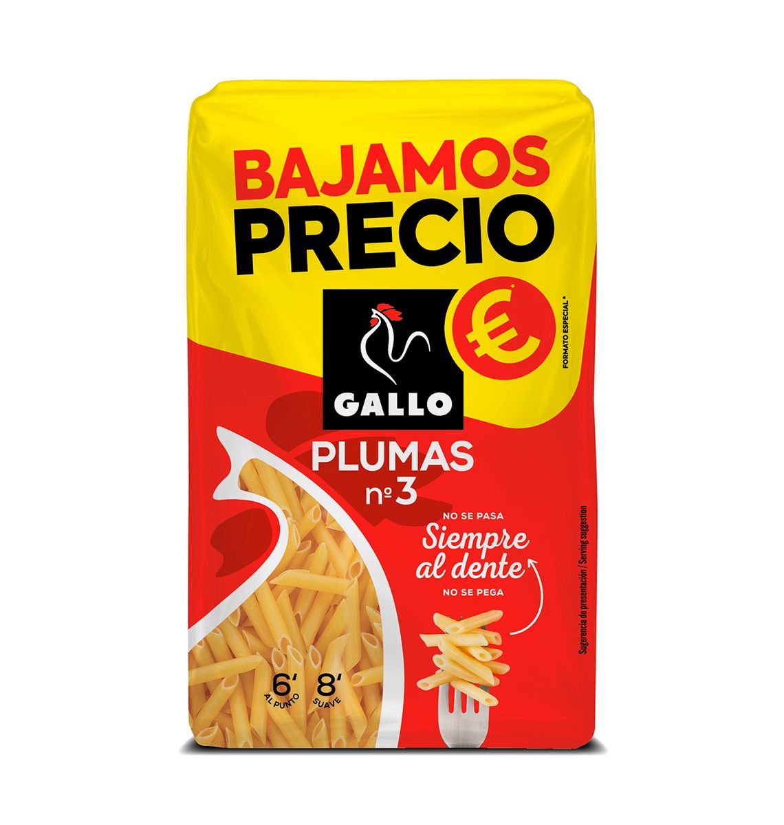 PASTA GALLO PLOMES N.3 400g
