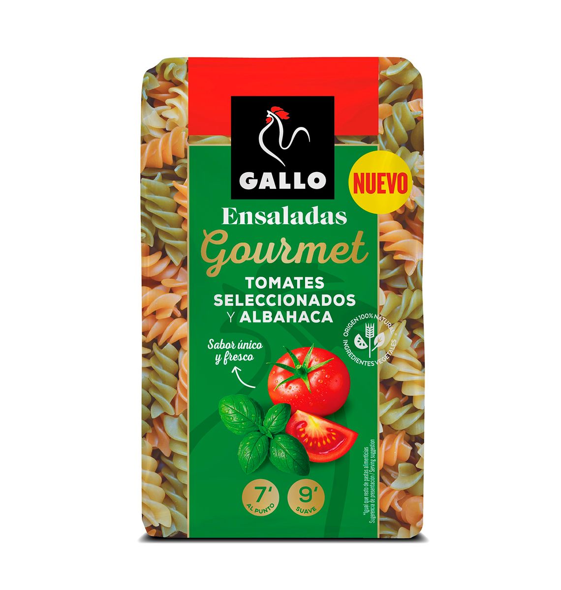 PASTA GALLO ESPIRALS VEG 450g
