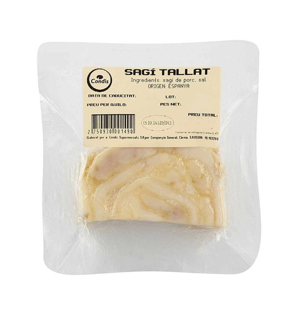 SAGI CONDIS TALLAT PORC