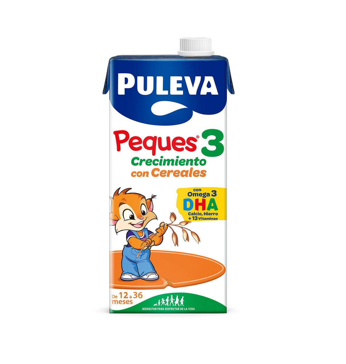 LLET PULEVA CREIX 3 CEREALS 1L
