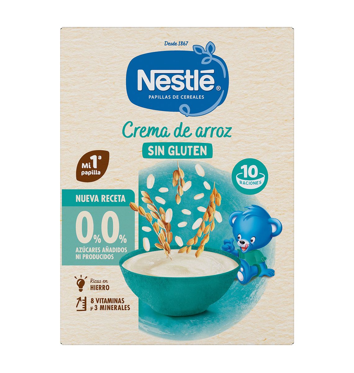 FARIN NESTLE CEREALS ARROS S/G 180g