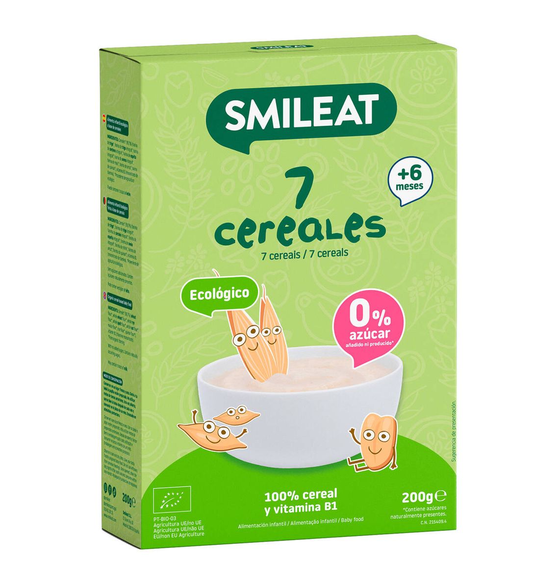 FARIN SMILEAT 7 CEREALS ECO 200g