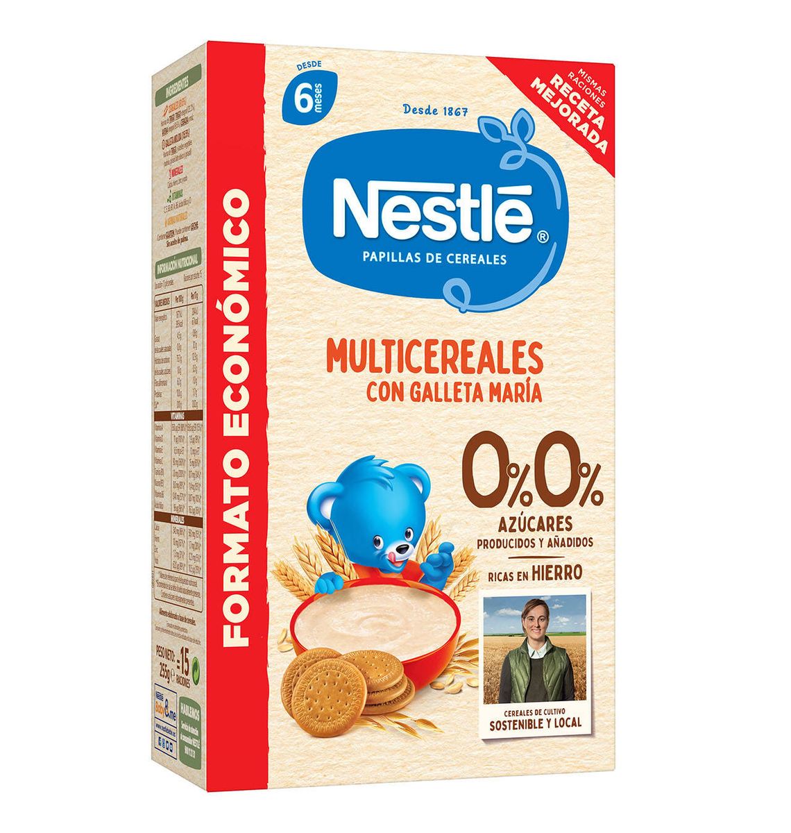 FARINET NESTLE MULRTICER GAL 255g