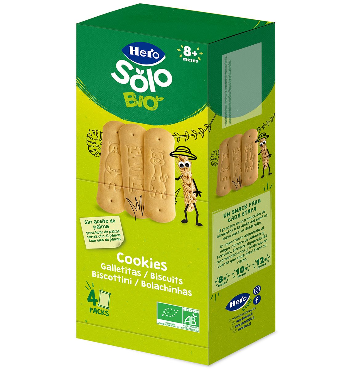 GALETES HERO SOLO BIO 160g