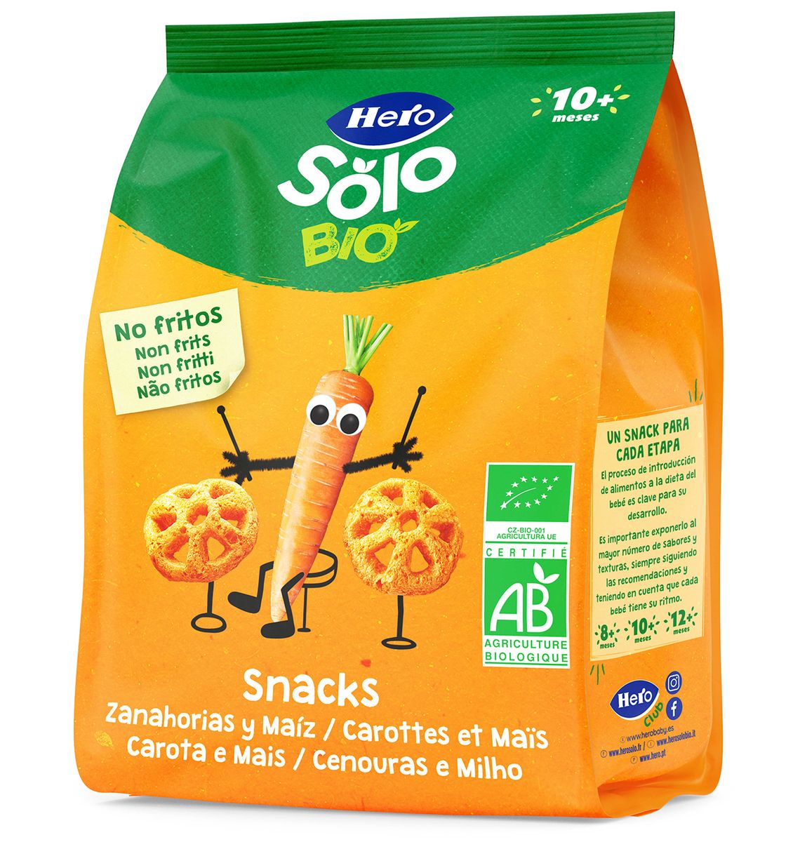 SNACK BIO HERO PASTAG/BLAT 40g