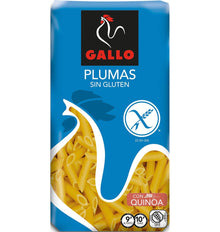 PASTA GALLO PLUMAS S/GL 450g