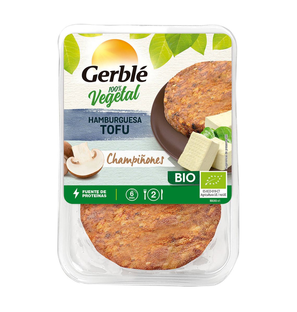 BURGUER BIO TOFU/XAMPINYO 160g
