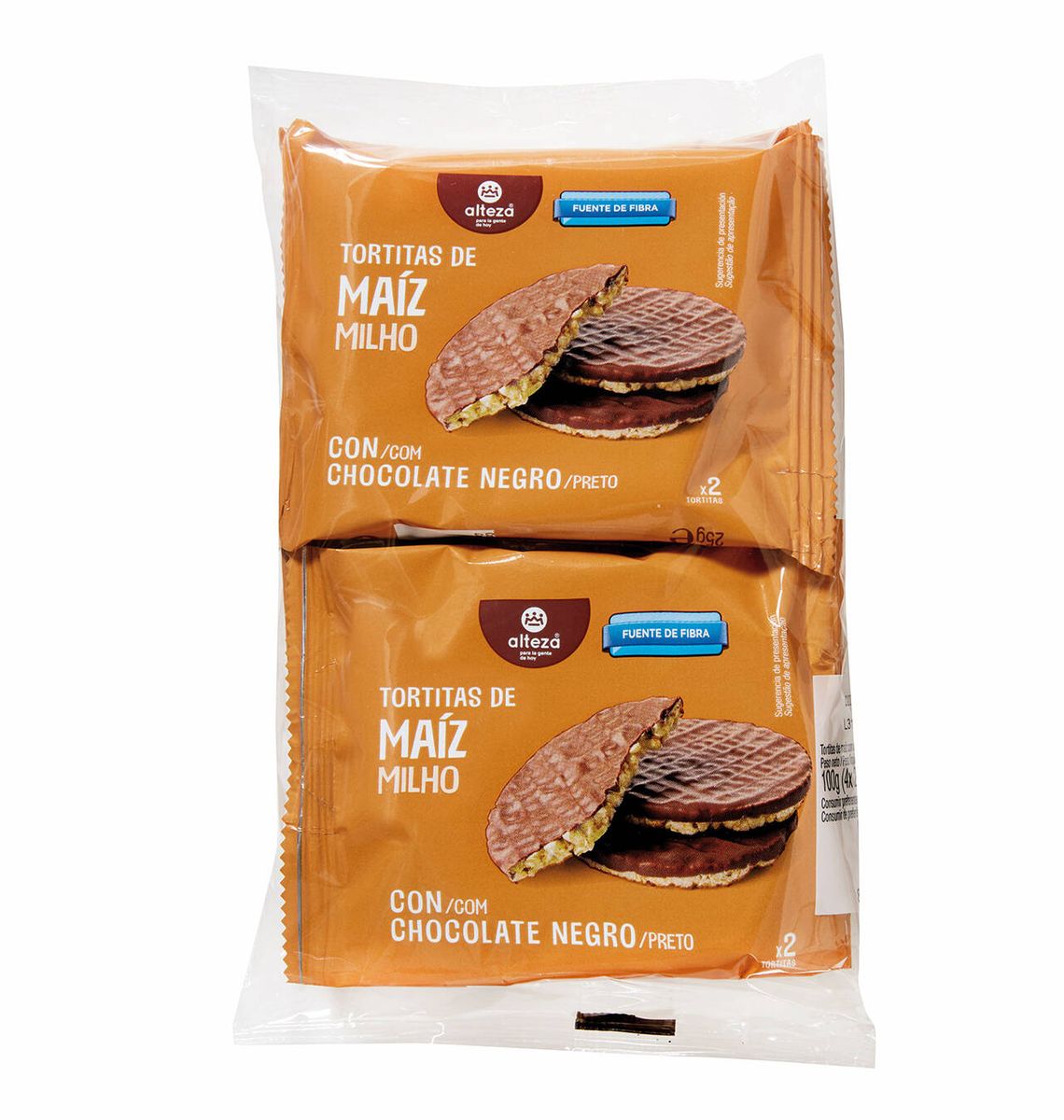 TORTES ALTEZA MAIZ XOCO NEG 100g