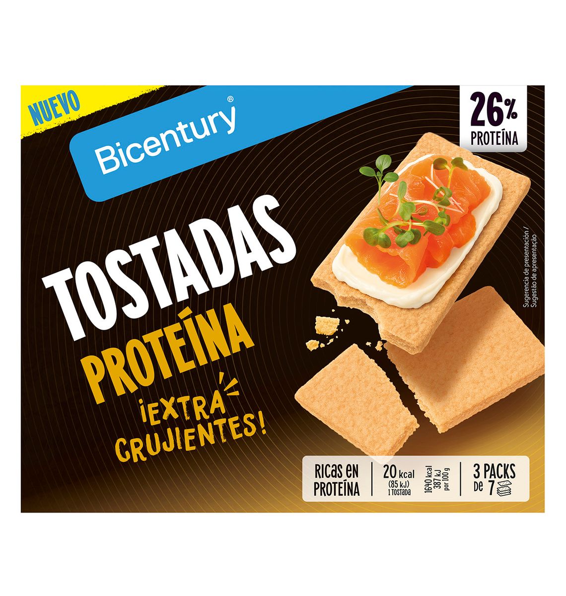 TORRADA BICENTURY PROTEINA 110g