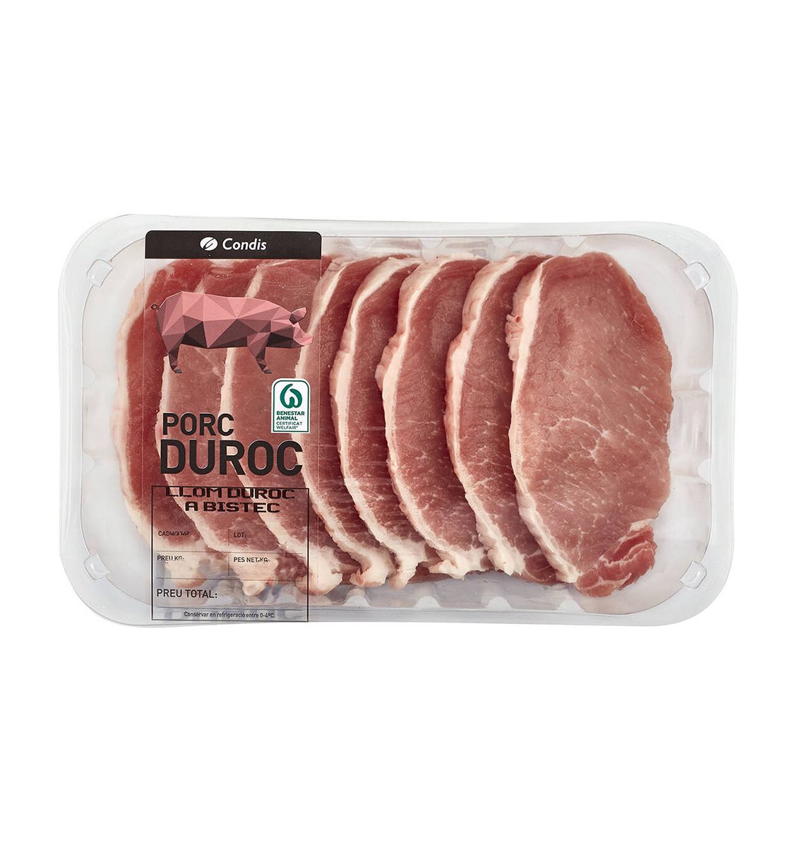 LLOM DUROC CONDIS BISTEC