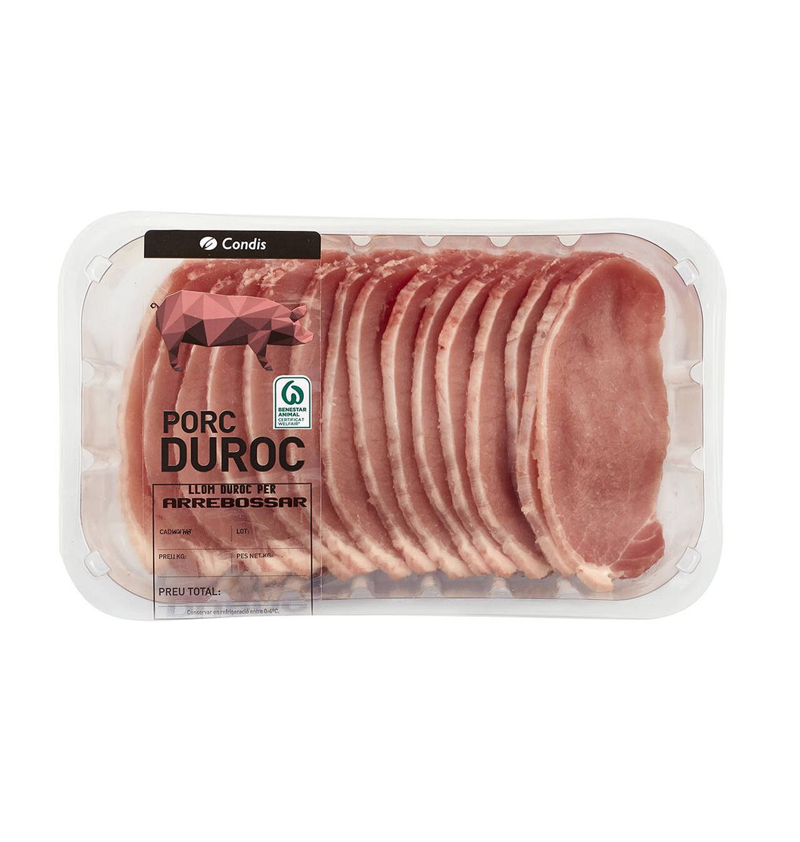 LLOM DUROC CONDIS ARREBOSSAR