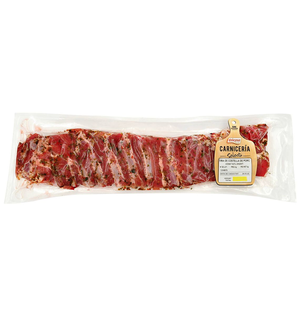 TIRA COSTELLA  ARGENT PORC