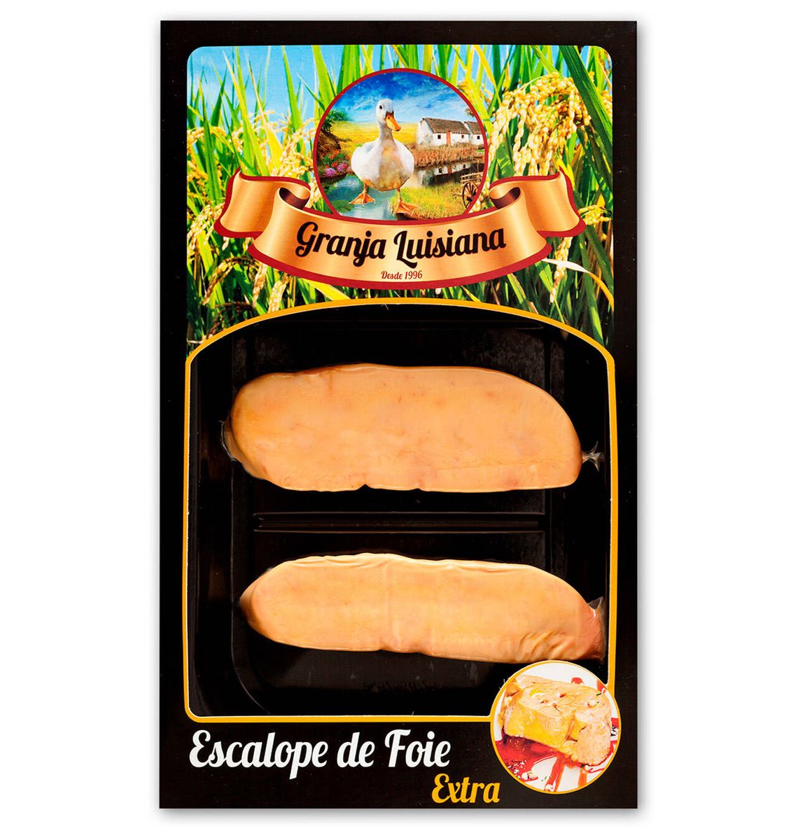 ESCALOPES DE FETGE D'ANEC