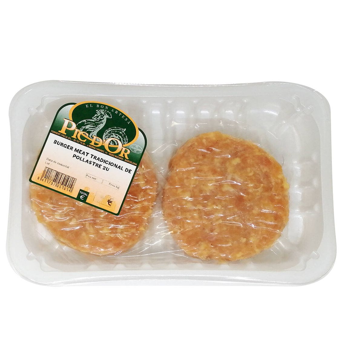 BURGUER POLLASTRE 2x100g