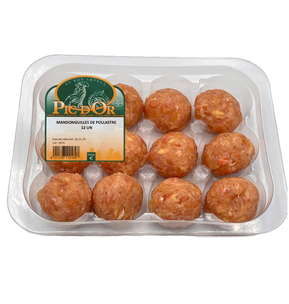 MANDONGUILLES POLLASTRE 348g
