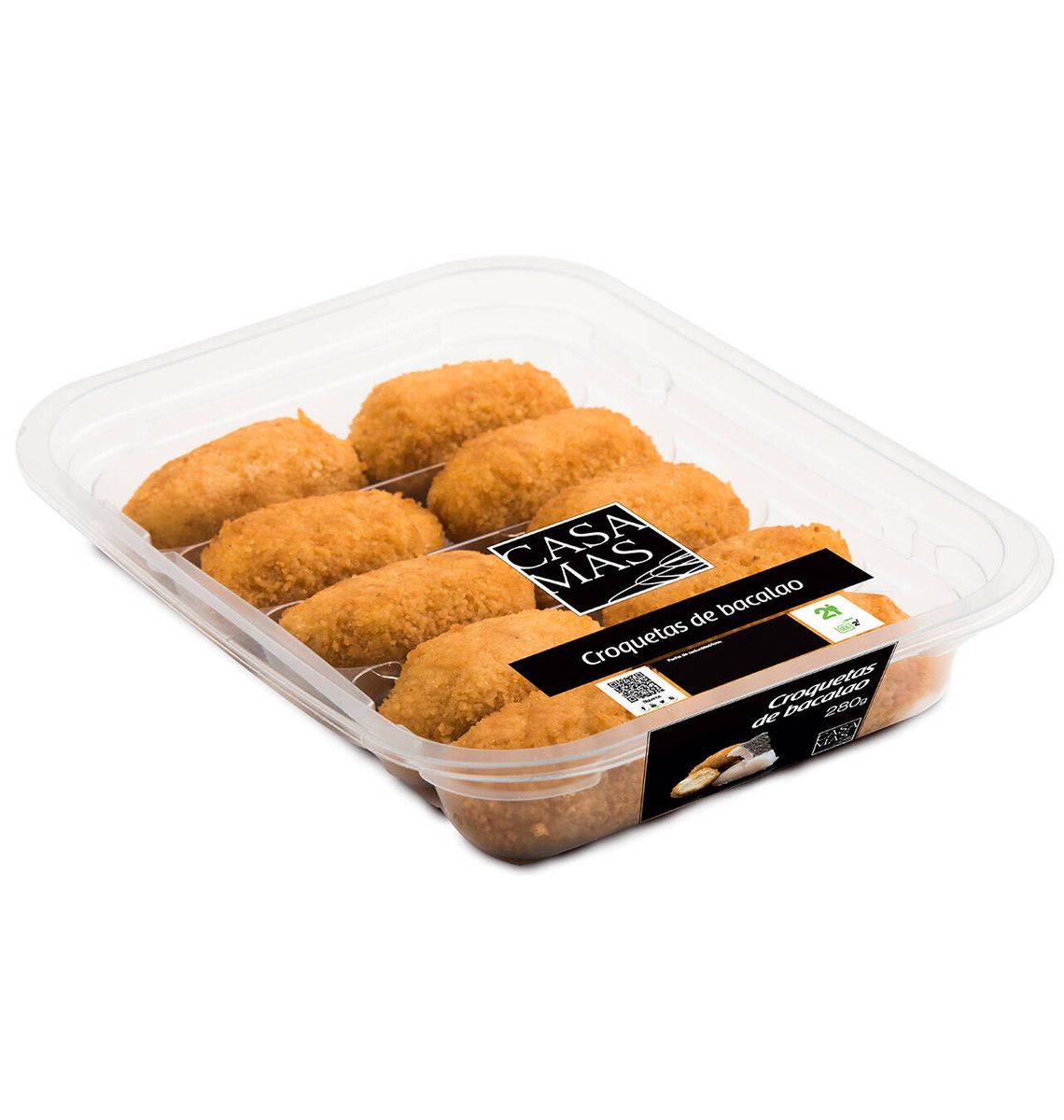 CROQUETES BACALLA CM(2R) 280g