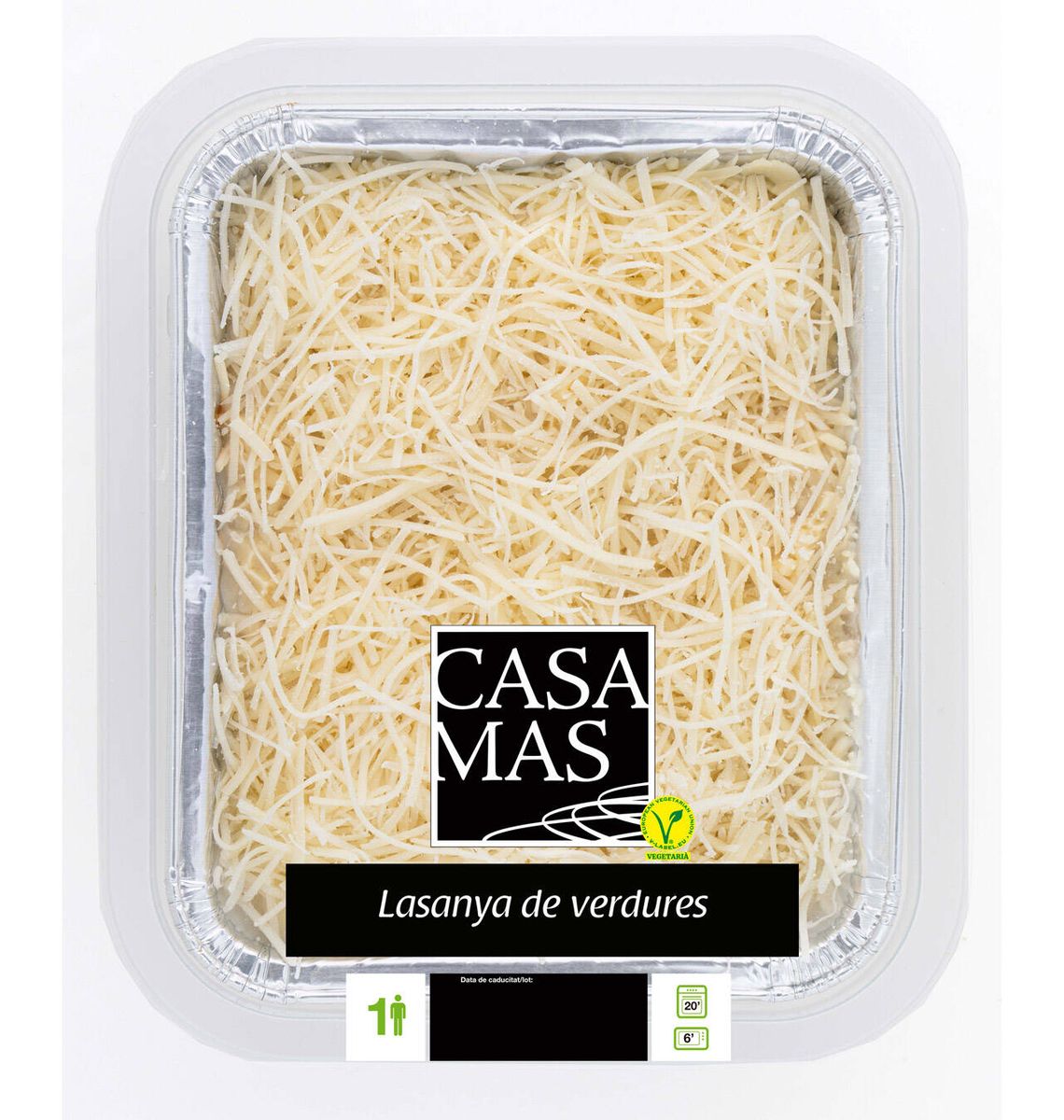 LASANYA CASA MAS VERDURES 370g