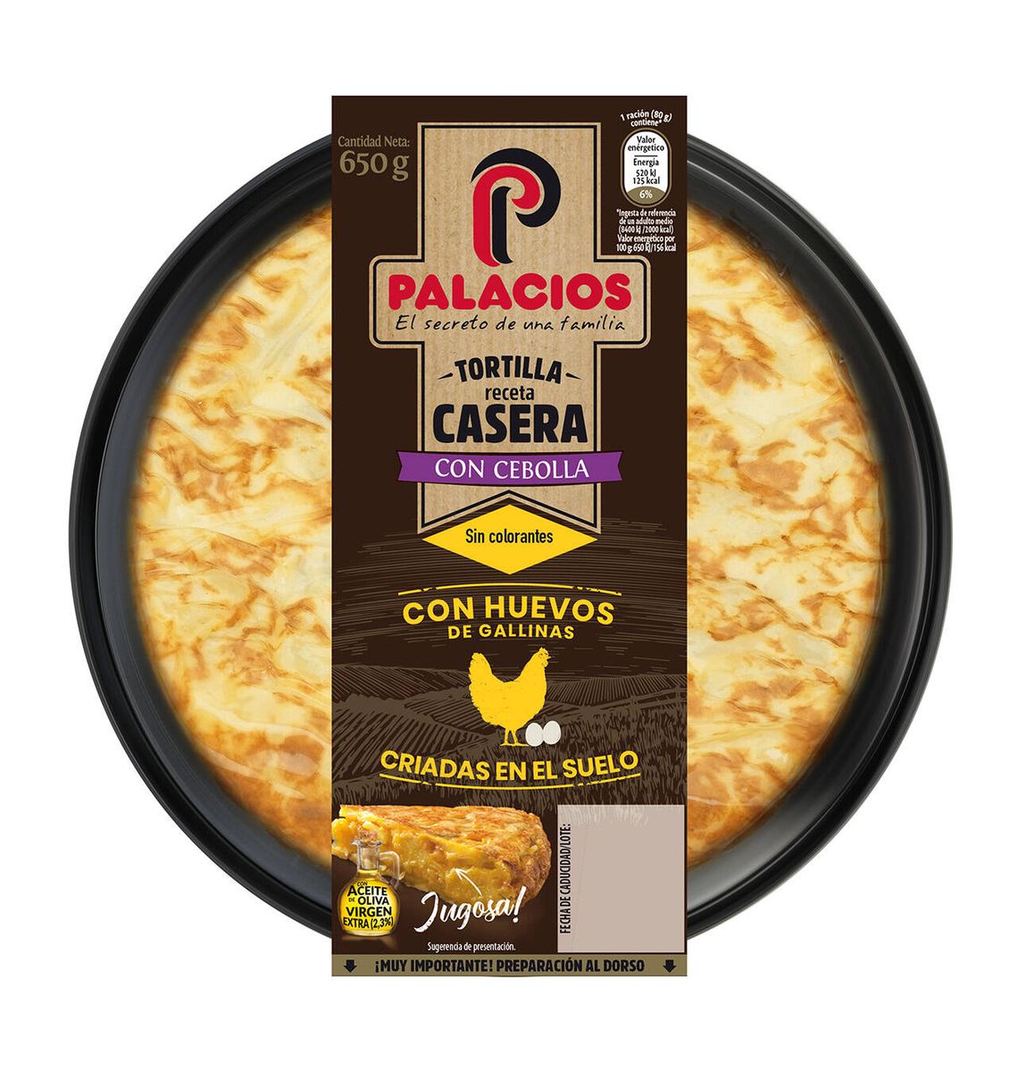 TRUITA PALACIOS A/CEBA 650g