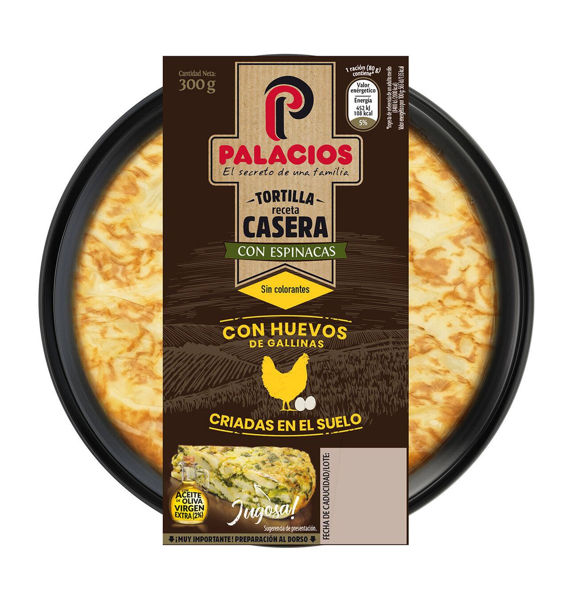 TRUITA PALACIOS PAT/ESPIN 300g