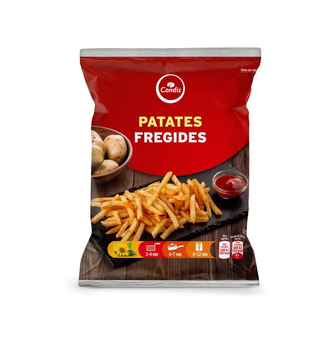 PATATES CONDIS PREFREGIDES 1kg