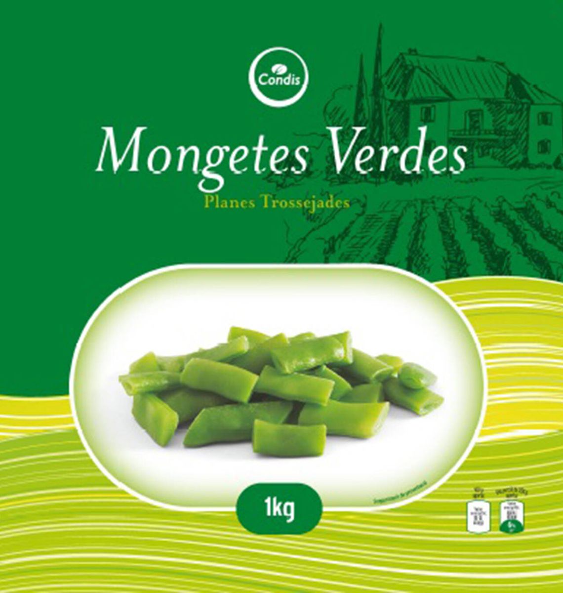 MONGETA CONDIS PLANA 1 KGS