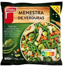 MENESTRA VERDURES FINDUS 800G