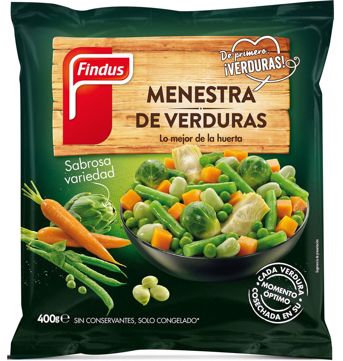 MENESTRA VERDURES FINDUS 400g