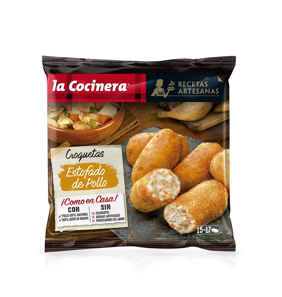 CROQ ART COCINERA POLLASTRE 500g