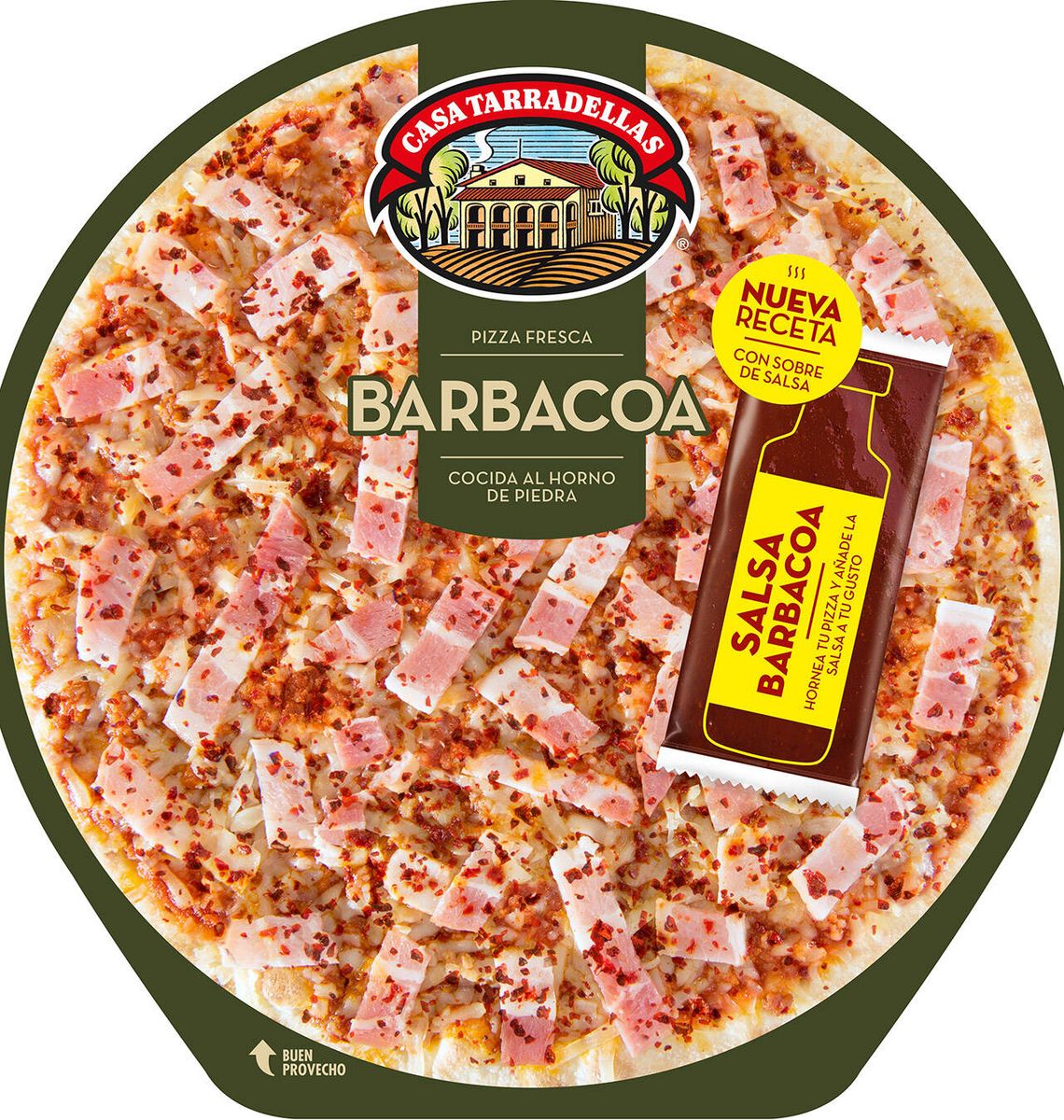 PIZZA BRBCOA TARRADELLAS 440g