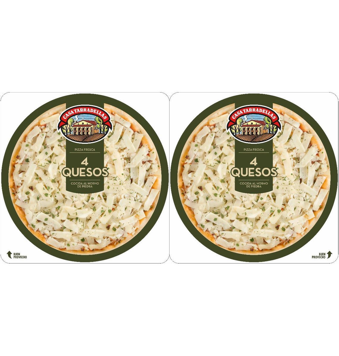 PIZZA TARRAD 4 FOR 2x210g