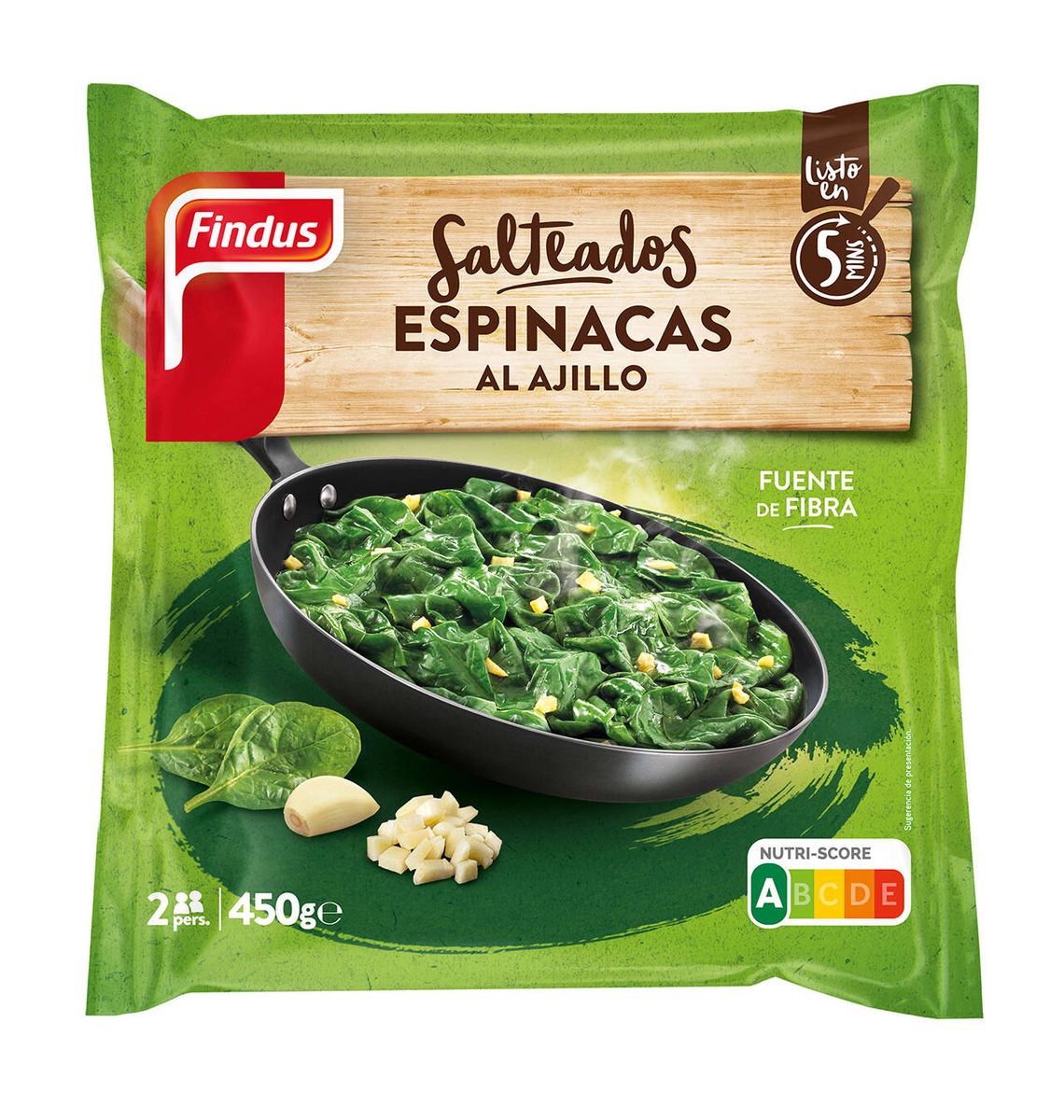 ESPINACS AL ALLET FINDUS 450g
