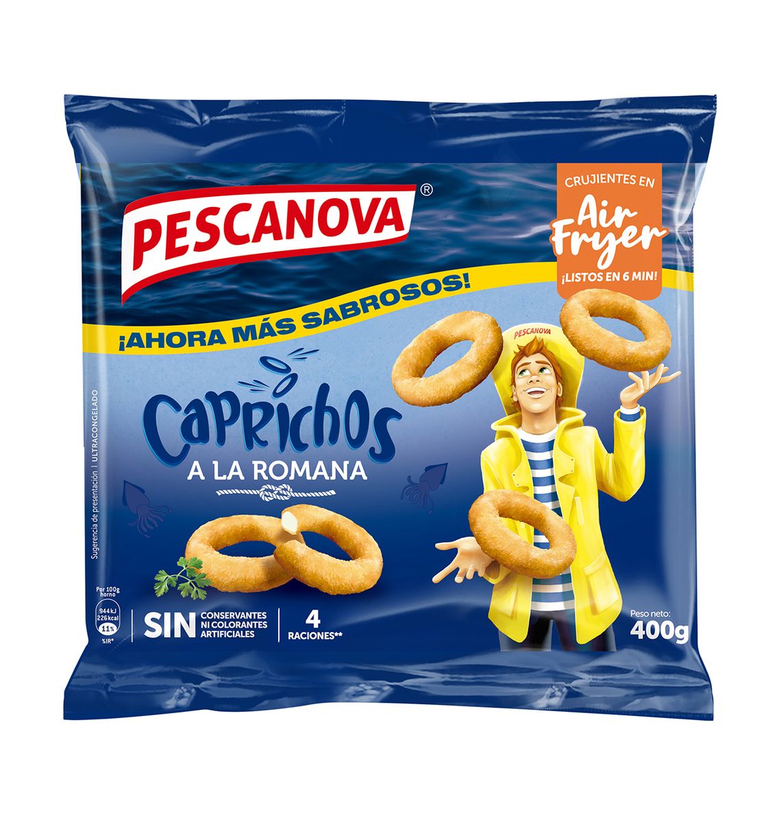 CAPRITXOS CALAMAR PESCANOVA 400g