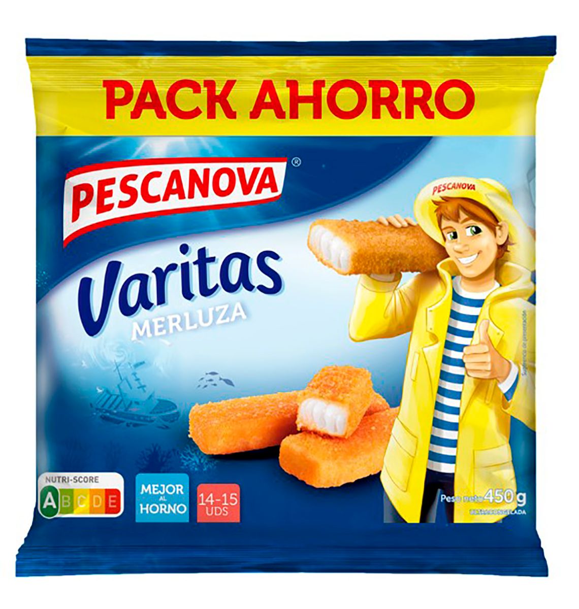 VARETES PESCANOVA LLUÇ 450g