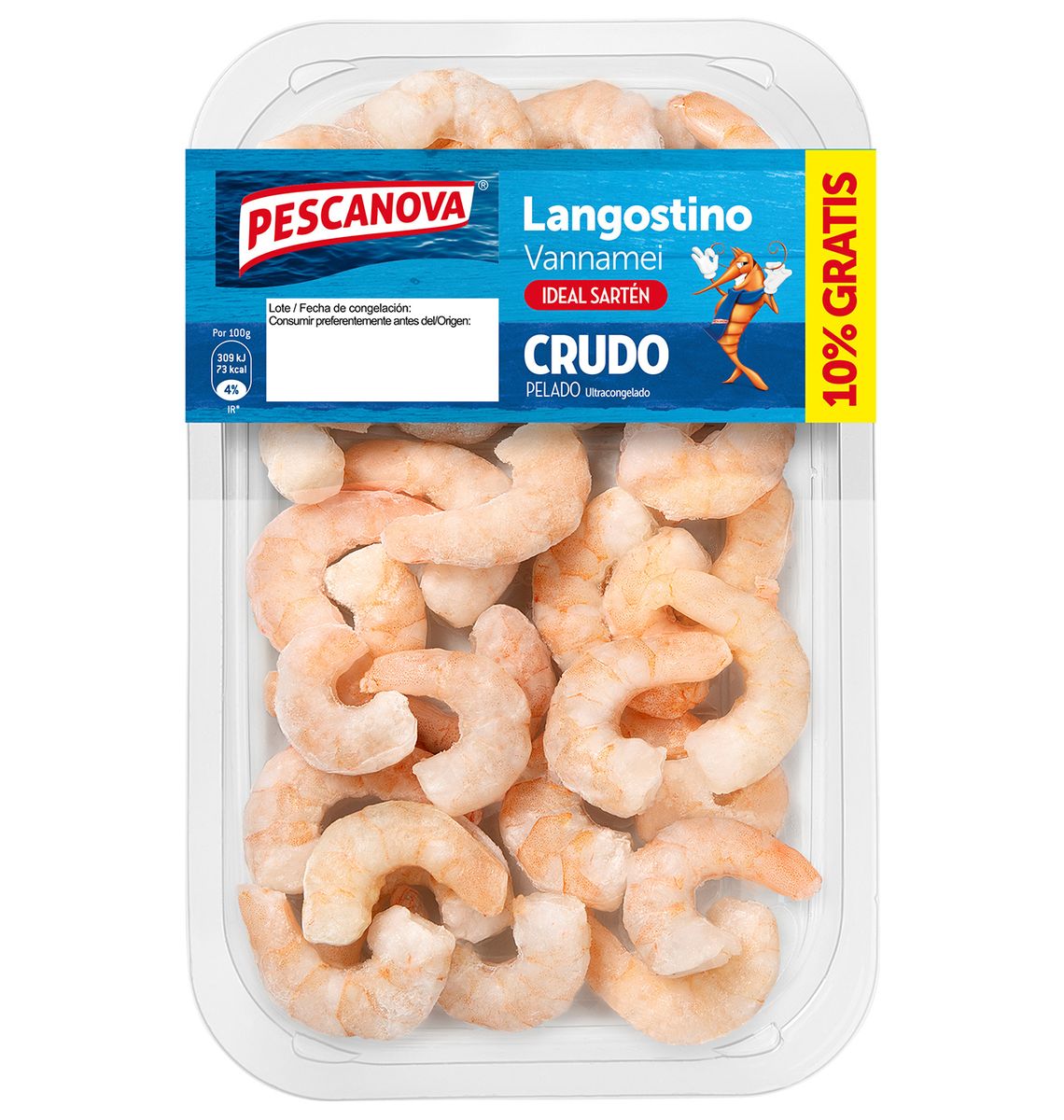 LLAGOSTI PESCANOVA PELAT 180g