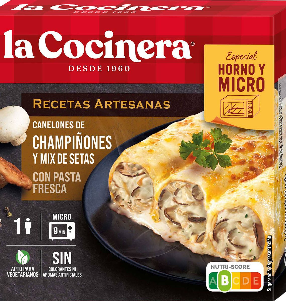 CANELONS COCINERA XAMPI 280g