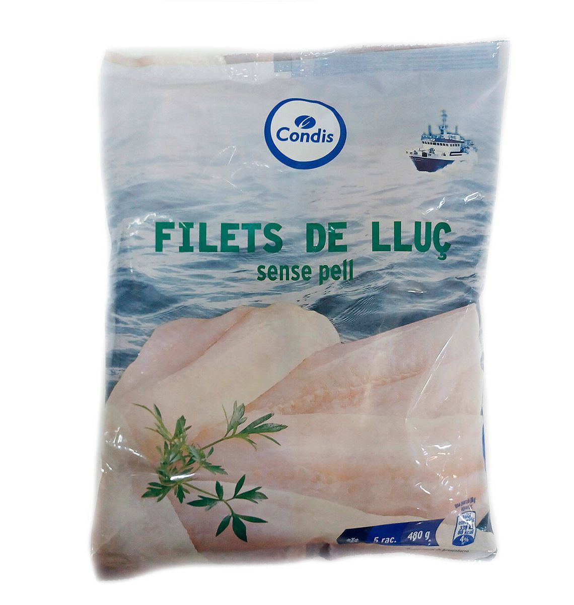 FILETS CONDIS LLUÇ 480g