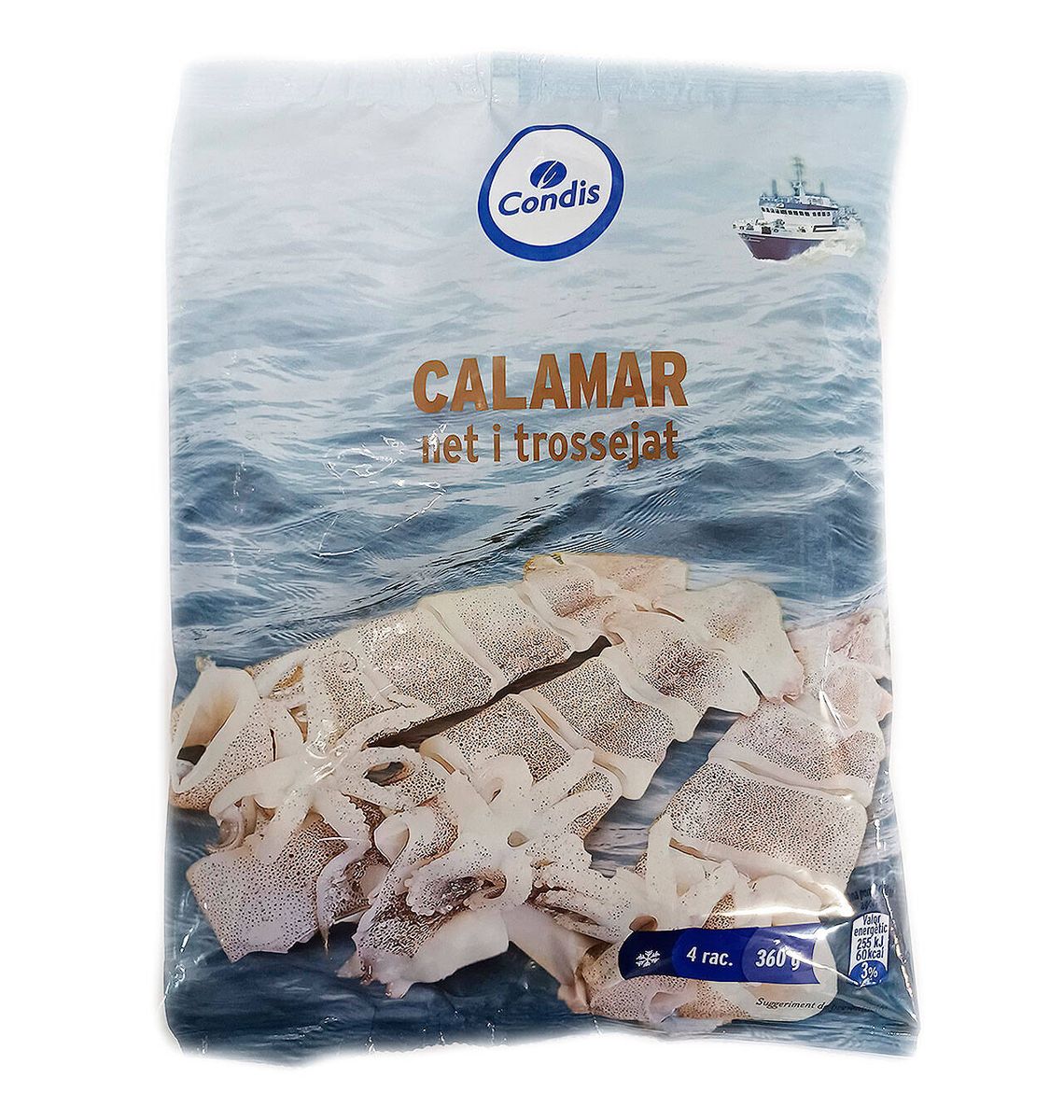 CALAMAR CONDIS TROÇOS 360G