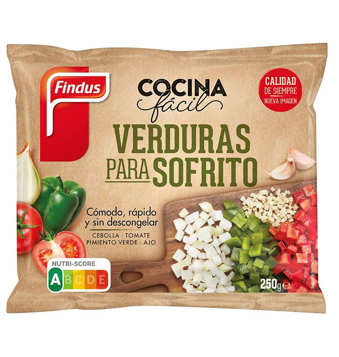 VERDURES FINDUS SOFREGIT 250g