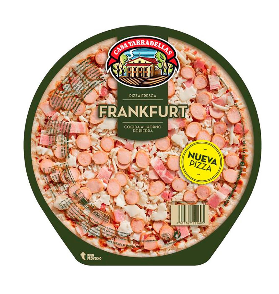 PIZZA FRANKFURT TARRADELL 420g