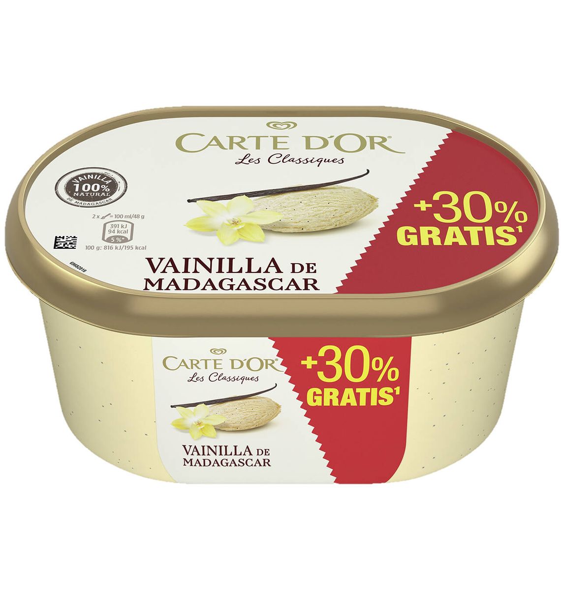 TERRIN CARTE D'OR VAINILL 900g