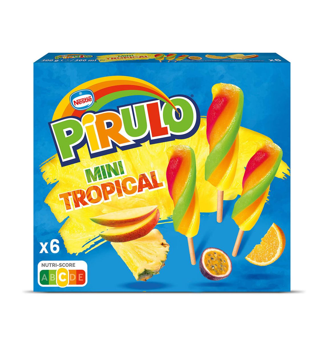 GELAT PIRULO MINI TROPICAL X6