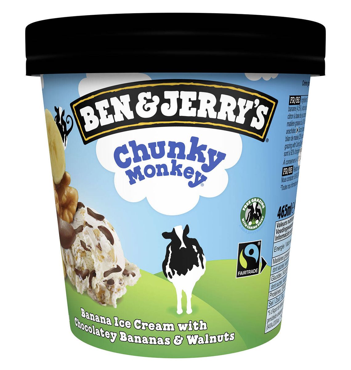 GEL BEN&JERRY CH MONKEY 465ml