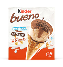 GELAT CON KINDER BUE x4 360ml