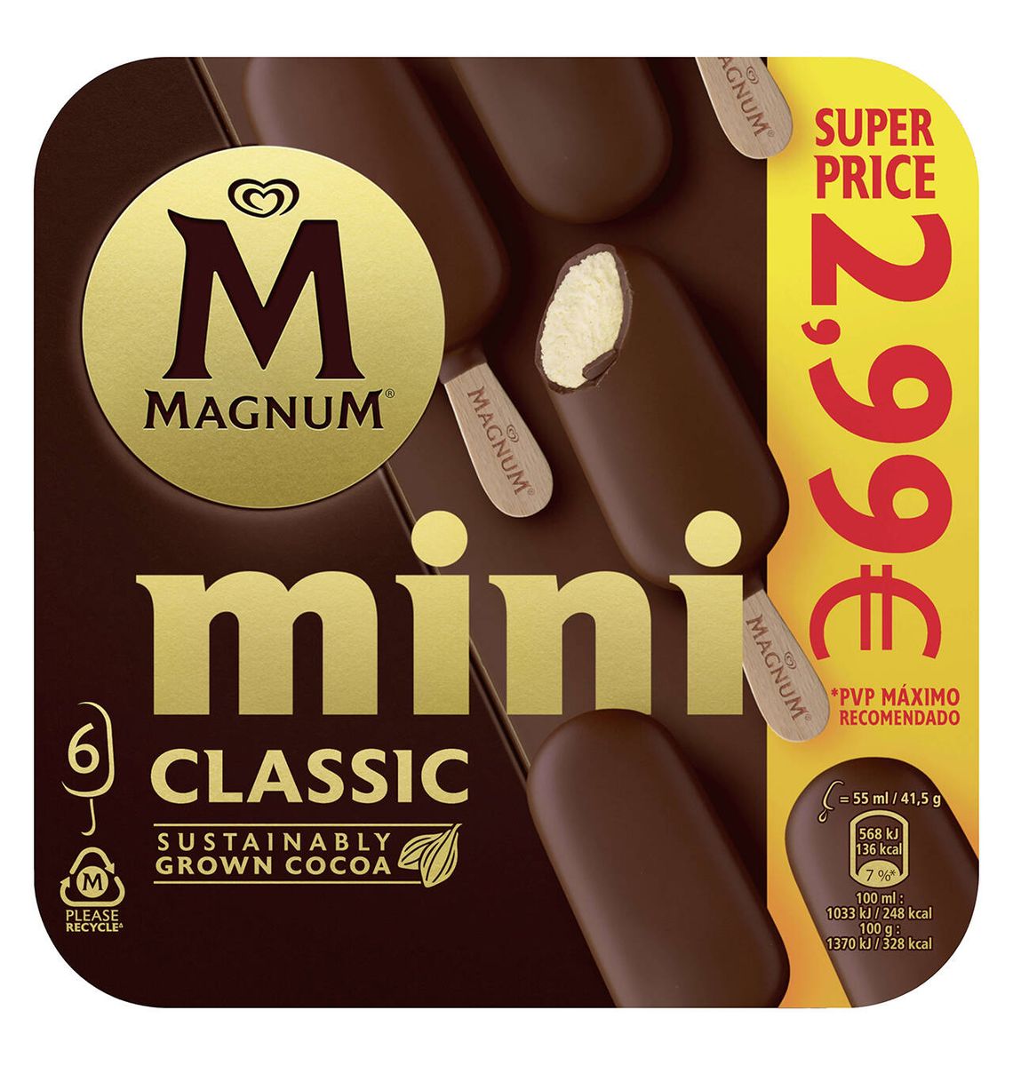MAGNUM CLASSIC MINI x6