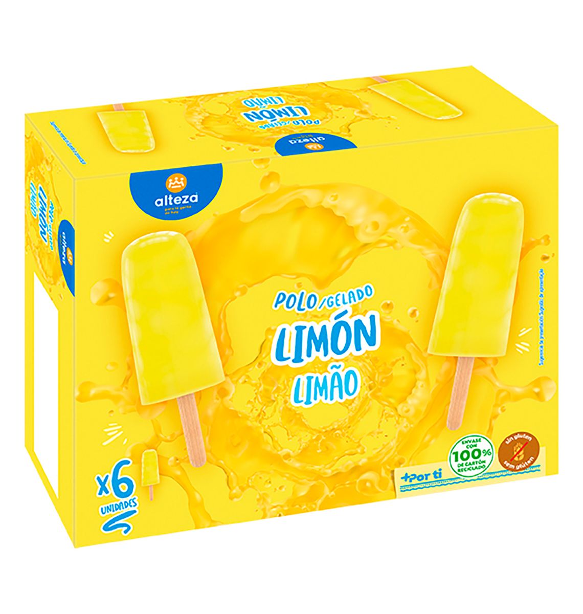 GELAT LLIMONA ALTEZA 6x65ml