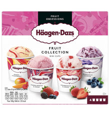 GEL H-DAZS FRUIT COLLEC 4x 95ml
