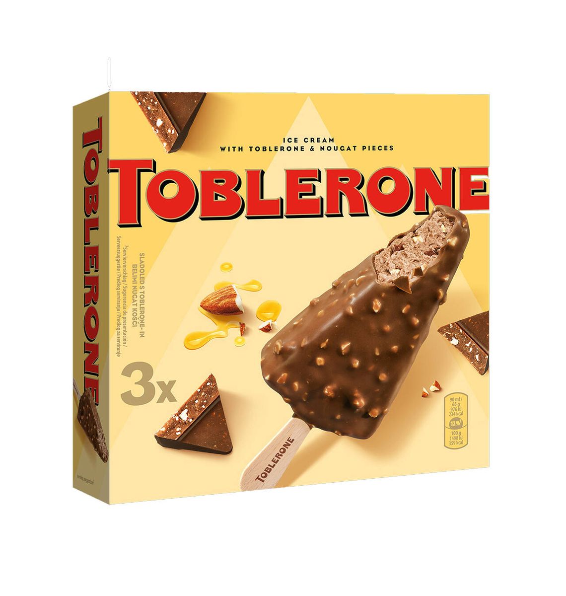 GELAT TOBLERONE BOMBO 3U