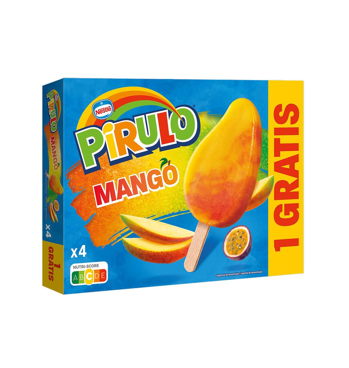 GEL PIRULO MANGO 4+1 260g