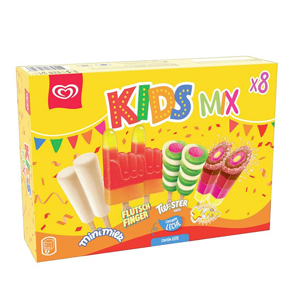 GELTAS FRIGO KIDS MIX 8U